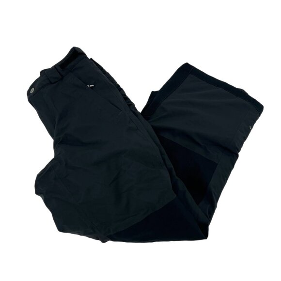 Columbia Black Relaxed Fit Snow Pants | Women's Size 8 - Picture 1 of 4